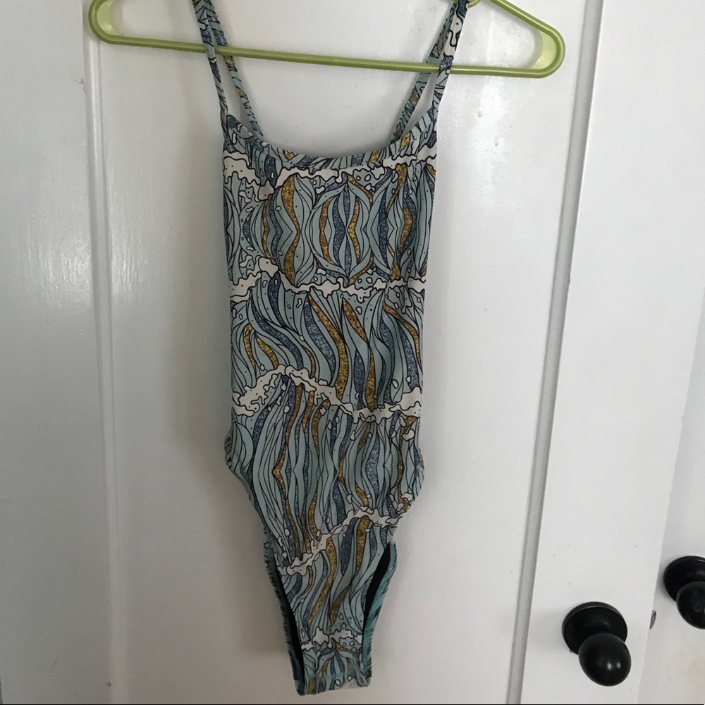 Jolyn Glitterwave Onesie/ One Piece Swimwear
